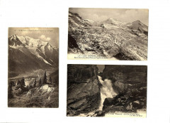 Haute-Savoie Chamonix lot de 3 Cpa