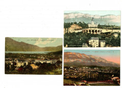 Savoie Aix-les-Bains et environs Lot de 3 cartes à Aix-les-Bains