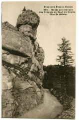 Doubs Frontière Franco-Suisse Route des Brenets Tête de Calvin à Doubs