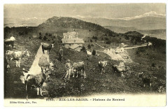 Savoie Aix-les-Bains Plateau du Revard animaux animé à Aix-les-Bains
