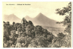 Haute-Savoie Lac d'Annecy Château de Menthon à Annecy