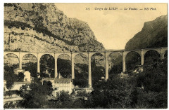 Alpes-Maritimes Gorges du Loup Le Viaduc