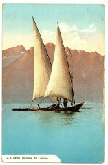 Haute-Savoie Lac Léman Barque