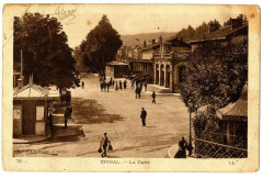 Vosges Epinal La gare animé à Épinal