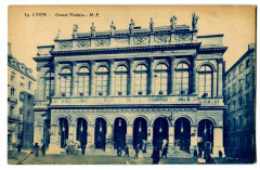 Rhône Lyon Grand Théâtre animé à Lyon