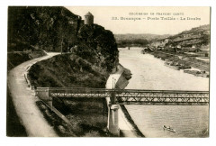 Doubs Besançon Porte Taillée Le Doubs à Doubs