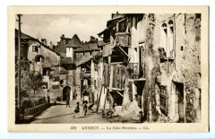 Haute-Savoie Annecy La Côte perrière animé à Annecy