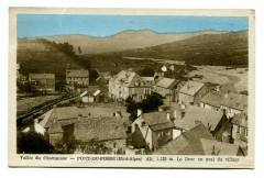 Hautes-Alpes Pont-de-Fossé Le Drac en aval du village