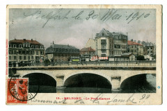 Territoire-de-Belfort Belfort pont Carnot animé à Belfort