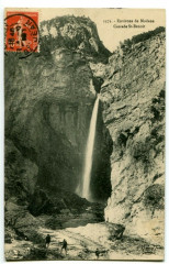 Savoie Environs de Modane Cascade Saint-Benoît animé à Modane