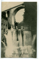 Ain Bellegarde Viaduc et cascade sur la Valserine