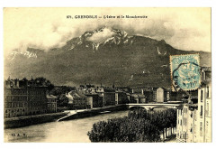 Isère Grenoble L'Isère et le Moucherotte à Grenoble