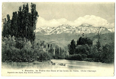 Isère Grenoble La Chaine des Alpes et les Bords de l'Isère à Grenoble