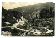 Savoie Route de Flumet Tournant de Flond à Flumet