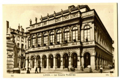 Rhône Lyon Le Grand Théâtre animé à Lyon