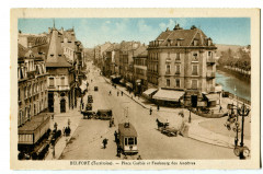 Territoire-de-Belfort Belfort Place Corbis et Faubourg des Ancêtres animé à Belfort