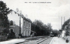 La Gare de Chamblet-Neris à Chamblet