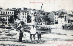Banyuls Sur Mer Types De Pecheurs (Beau Cliche Belle Cpa à Banyuls-sur-Mer