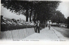 Paris Vecu Sur Les Quais Les Bouquinistes (Belle Cpa -
																					75000 Paris
																			