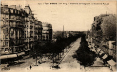 Boulevard de Vaugirard au Boulevard Pasteur à Paris 15e