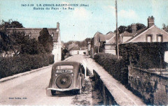 La Croix Saint Ouen Entree Du Pays Le Bac