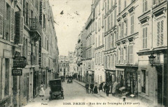 Rue Arc de Triomphe à Paris 17e