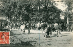 Guingamp Place Du Vally Et Foire Aux Chevaux (Tres Belle Animation à Guingamp