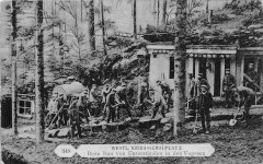 Westl.kriegschauplatz Beim Bau Von Unterstanden In Den Vogesen (animée cp