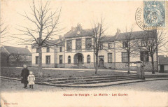 Ouzouer Le Voulgis La Mairie Les Ecoles (cliché pas courant