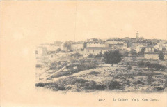 La Cadiere Cote Ouest (dos non divisé)  cliché pas courant