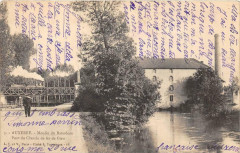 Auxerre Le Moulin Du Batardeau Pont Du Chemin De Fer De Gien (dos non div à Auxerre