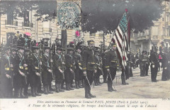Fetes Americaines En L'Honneur De L'Amiral Paul Jones 1905 Ceremonie Reli