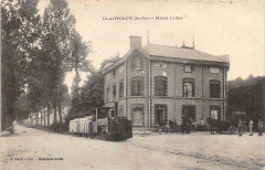 Clairvaux Hotel Judey (le train dans la rue -
													10 Aube
												
