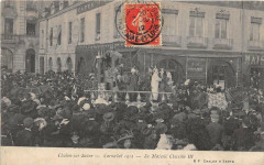 Chalon Sur Saone Carnaval 1912 Sa Majeste Chicrille Iii -
													71 Saône et Loire
												
