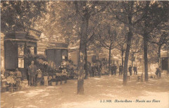 Aix Les Bains Marche Aux Fleurs (cliché pas courant à Aix-les-Bains