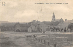 Peyrat Le Chateau Le Champ De Foire (cliché pas courant -
													87 Haute Vienne
												