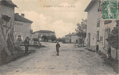Saint Andre De Corcy La Poste (cpa pas courante