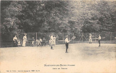 Martigny Les Bains Jeux De Tennis à Martigny-les-Bains