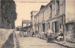 Luzarches Thimecourt La Grande Rue (cpa pas courante à Luzarches