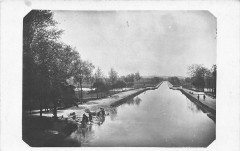 Agen Carte Photo Les Lessiveuses Lavandieres Sur Le Bord Du Canal à Agen