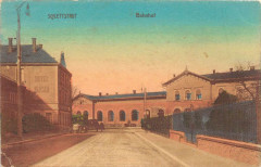 Schlettstadt Bahnhof (cliché pas courant -
													67 Bas Rhin
												