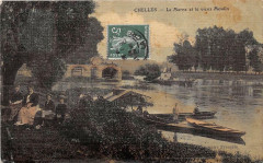 La Marne et le vieux Moulin à Chelles