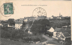 Sainte Severe Vue Generale (cliché pas courant -
													36 Indre
												