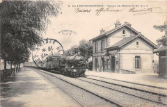 77 La Frette Montigny Station Du Chemin De Fer (Train En Gare (dos non divis -
													95 Val d'Oise
												