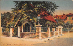 Brive Temple Protestant (cliché pas courant colorisé