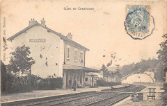 Gare De Champagne (dos non divisé)