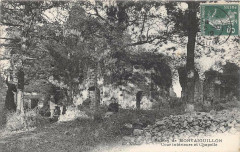 Ruines De Montaiguillon Cour Interieure Et Chapelle