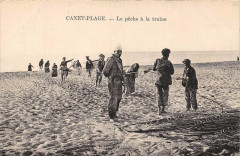 Canet Plage La Peche A La Traine -
													66 Pyrénées Orientales
												