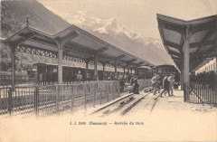 Chamonix Arrivee Du Train (Tran Beau Plan -
													74 Haute Savoie
												