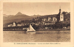 Evian Les Bains Le Lac Dent Oche